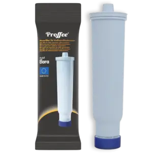 Proffee Wasserfilter für Jura Kaffeevollautomaten mit blauem Filter