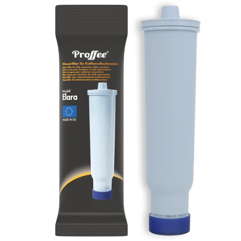Proffee Wasserfilter für Jura Kaffeevollautomaten mit blauem Filter