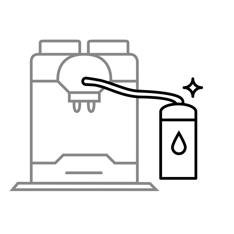 Milchsystemreiniger für Kaffeevollautomaten