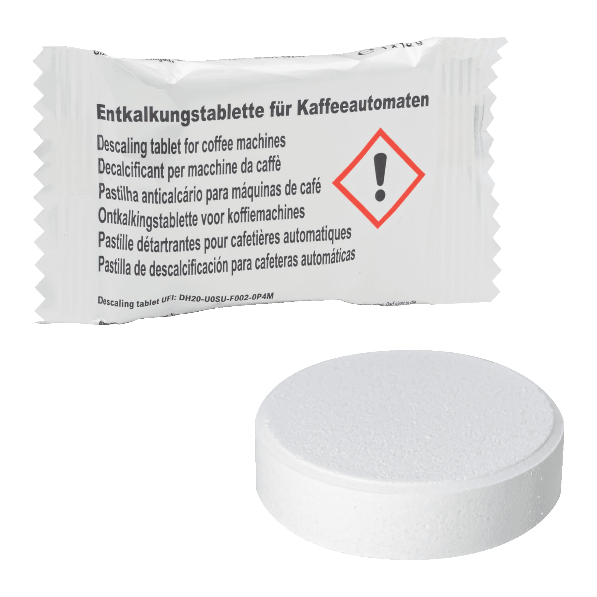 Proffee Entkalkungstablette für Kaffeevollautomaten mit Folienverpackung