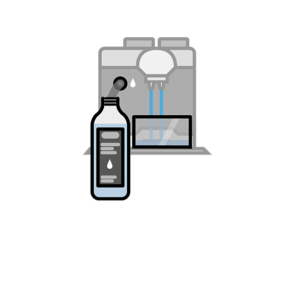 Milchsystemreiniger für Kaffeevollautomaten