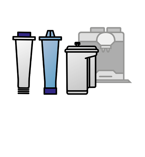 Wasserfilter für Kaffeevollautomaten