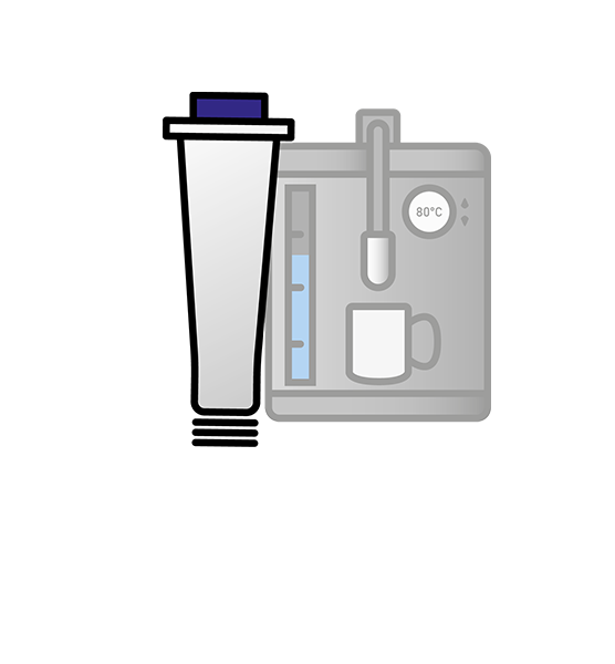 Wasserfilter für Heißwasserspender